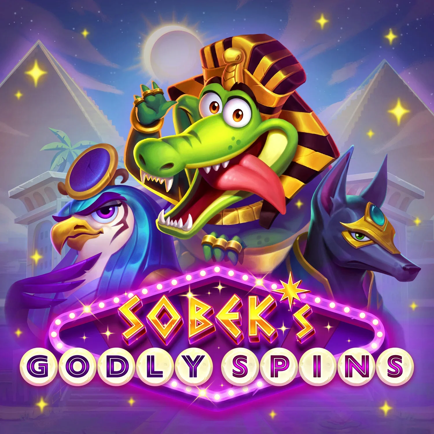 Sobek Spin - Ancient Egyptian themed slot game with mystical symbols